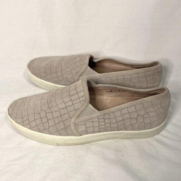 Joie Shoes - Joie Kidmore Slip On Leather Sneakers 37 Faux Croc
